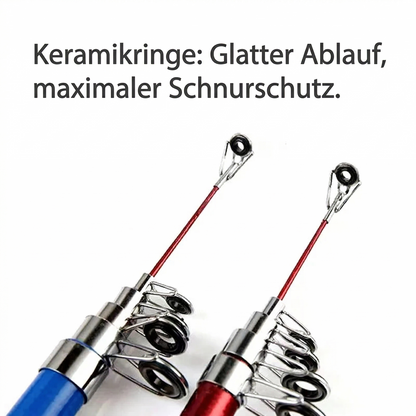 Komplett-Angelset für Einsteiger inkl. Tasche & Zubehör