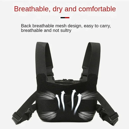 Multifunktionaler Brust-Rucksack mit Molle-System