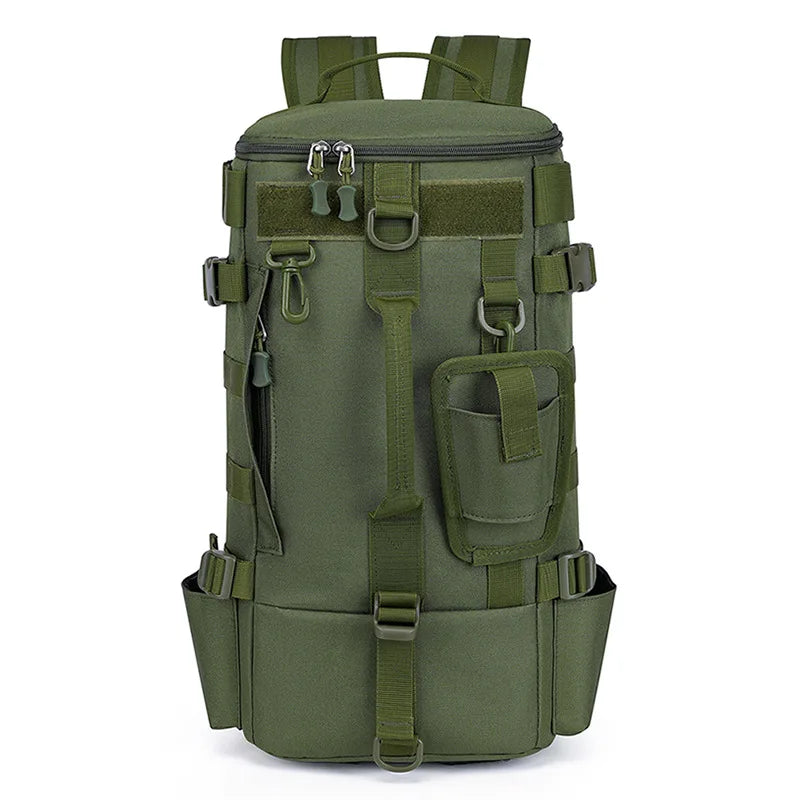 Multifunktionale Angeltasche mit Molle-System & Rutenhalter