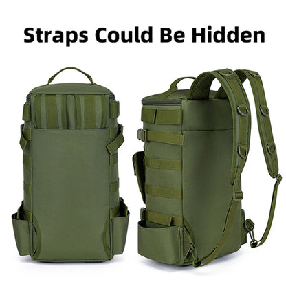 Multifunktionale Angeltasche mit Molle-System & Rutenhalter