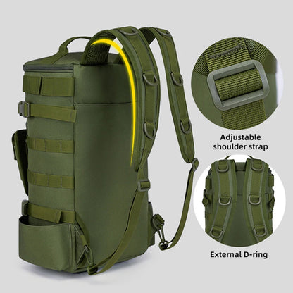 Multifunktionale Angeltasche mit Molle-System & Rutenhalter